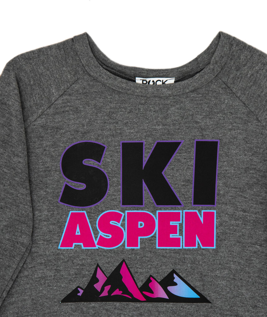 Rock Candy Girls Ski Aspen Crew Sweatshirt Girls Casual Tops Rock Candy   