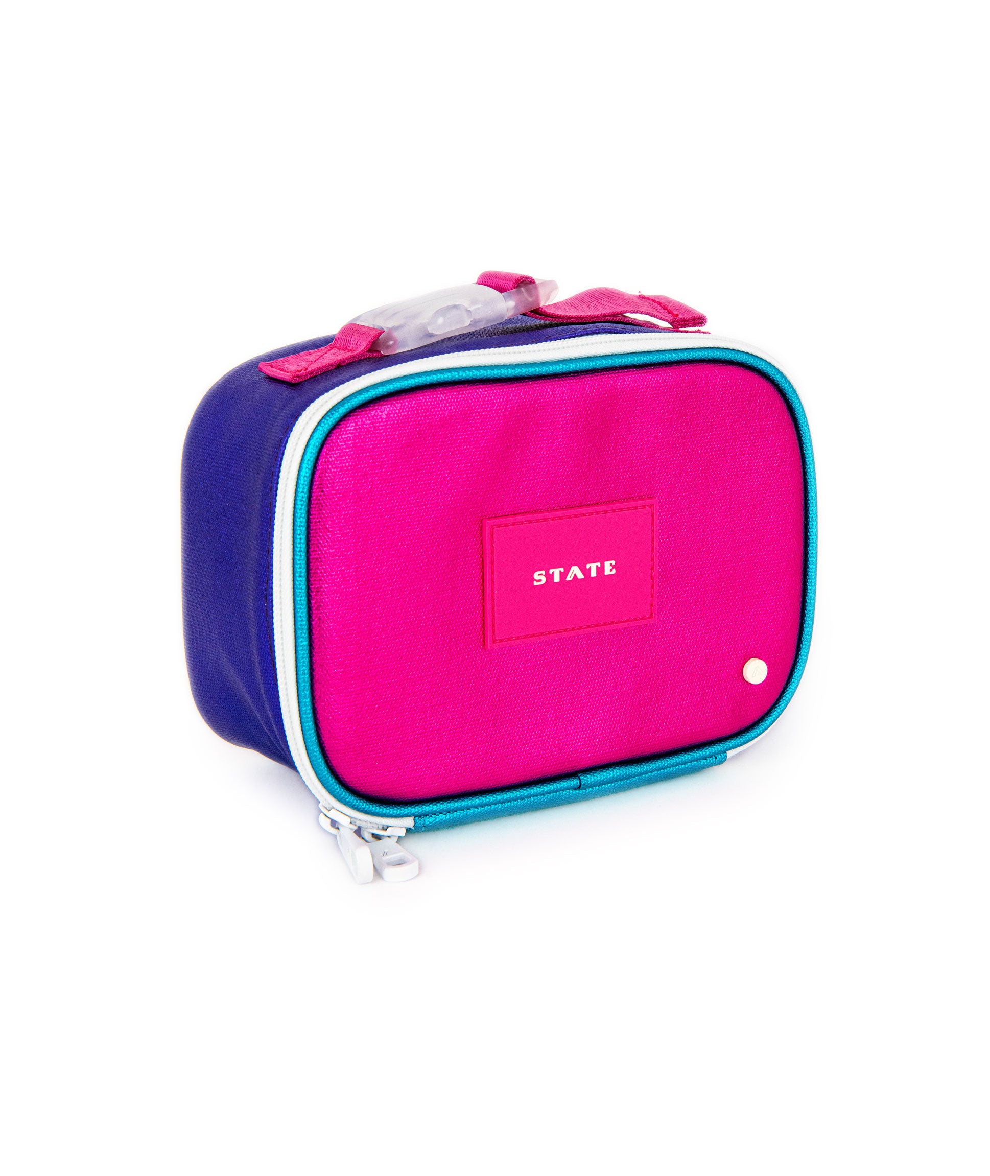 $99 Garnet Hill Messenger Bag + LUNCH BOX school girl pink purple Blue  organizer