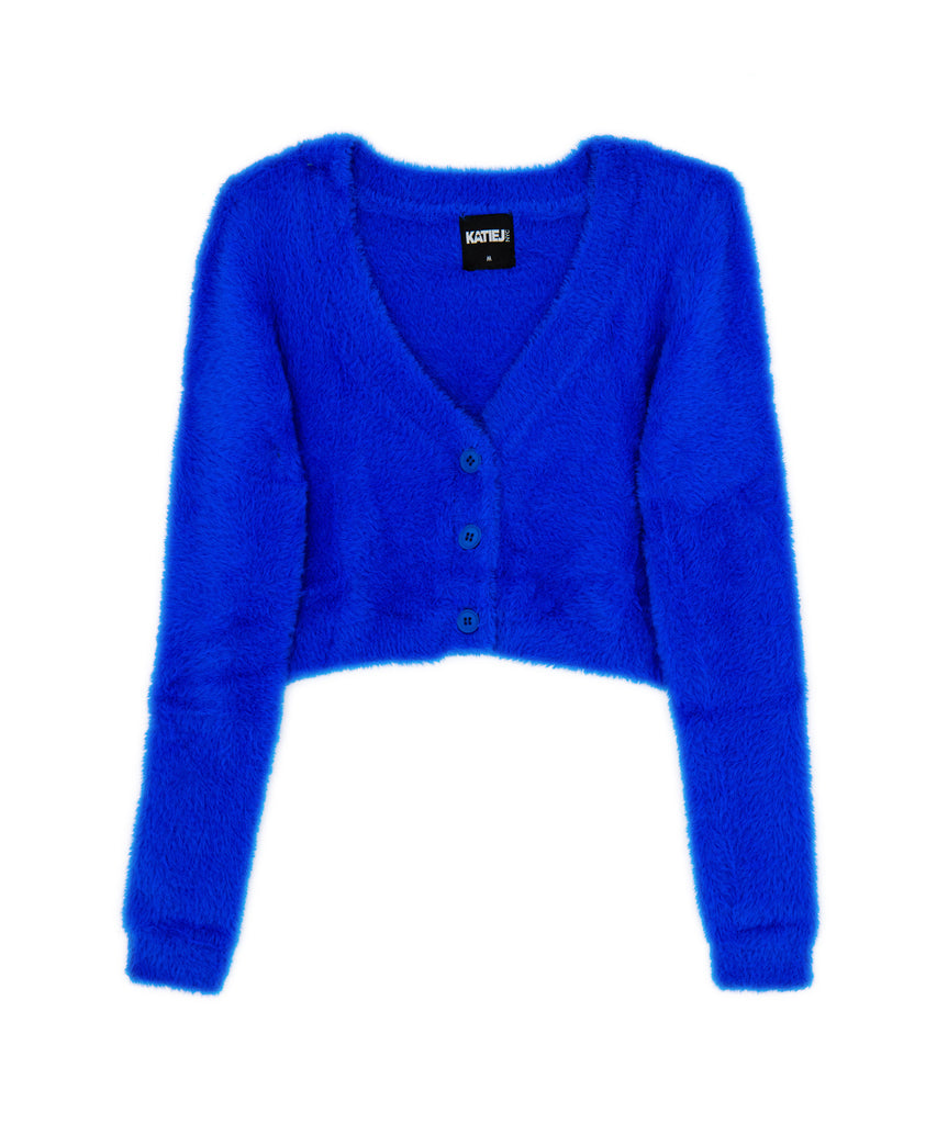 Katie J NYC Girls Mara Cardigan Girls Casual Tops Katie J NYC Blue Y/S (7/8) 