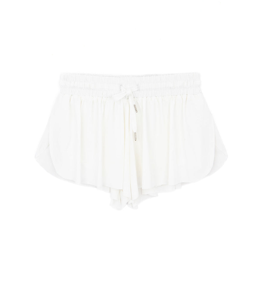 Katie J NYC Girls Farrah Shorts Girls Casual Bottoms Katie J NYC White Y/S (7/8) 