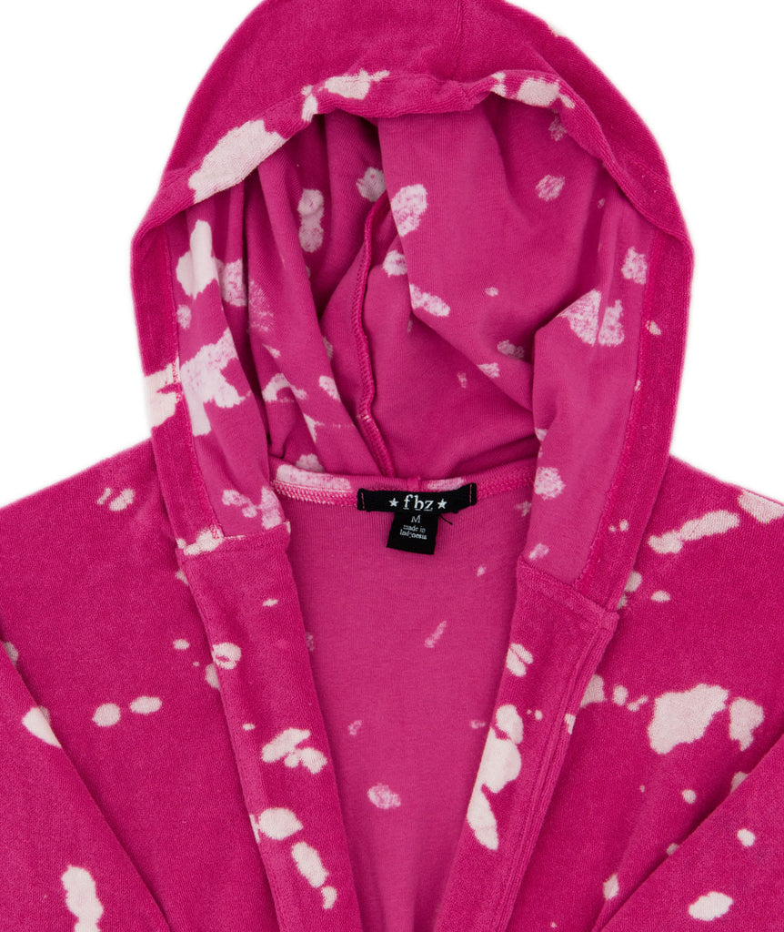 FBZ Girls Bleached Tie Dye Robe Distressed/seasonal accessories FBZ Flowers By Zoe   