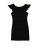 By Debra Girls Milly Black Sparkle Flutter Sleeve Sheath Dress Girls Special Dresses By Debra Black Y/XS (6X)
