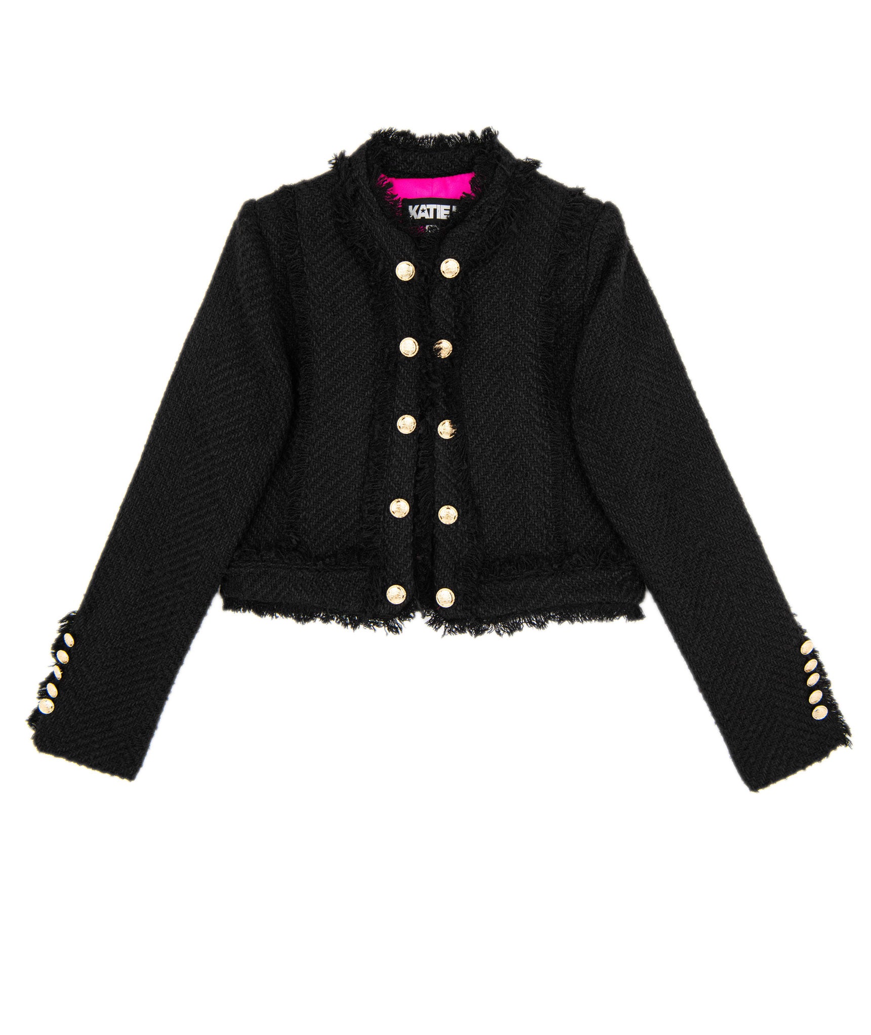 Katie J NYC Girls Samantha Boucle Jacket