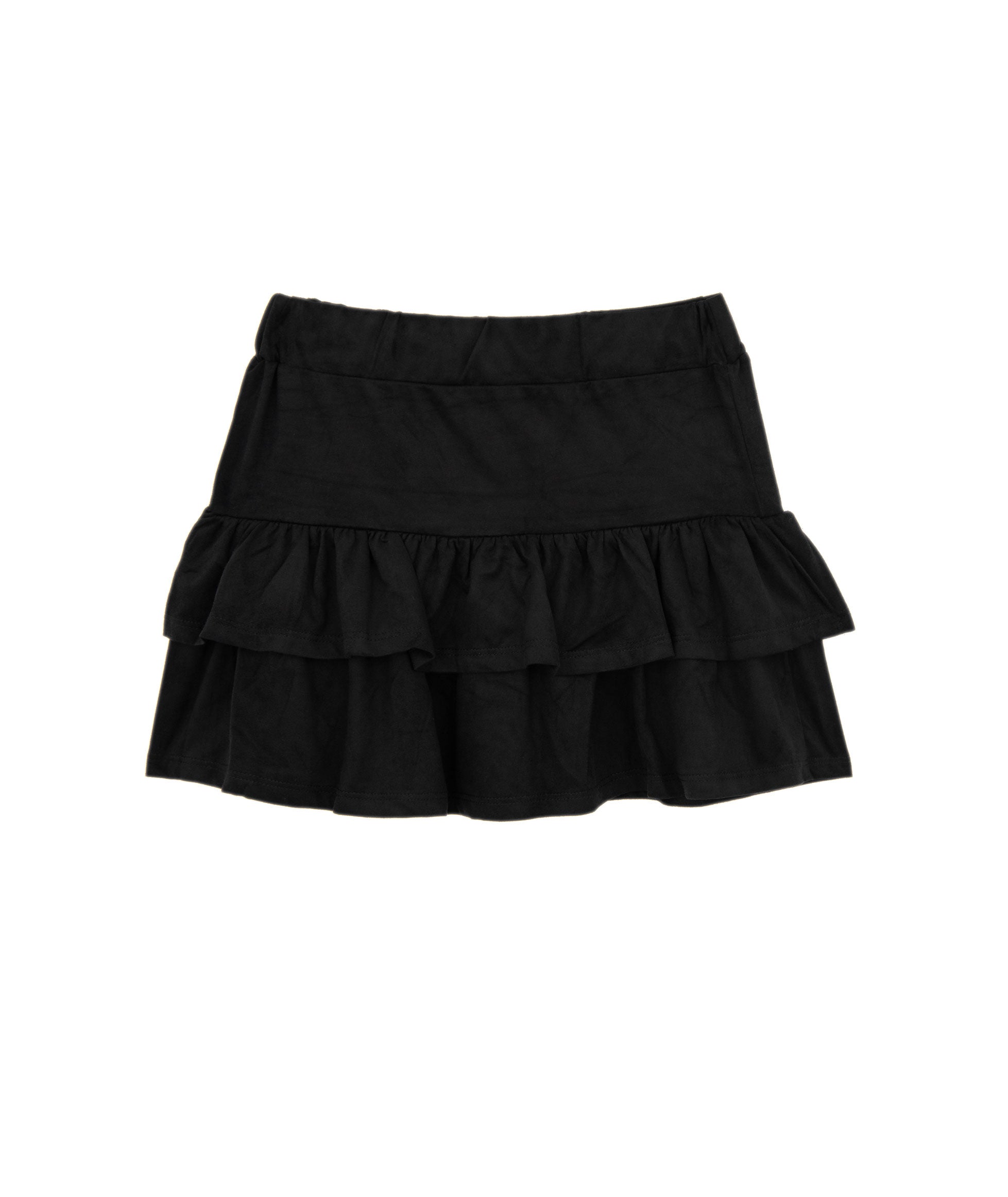 Tween Style Girls Micro Suede Tiered Skirt | Frankie's on the Park