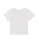 Katie J NYC Juniors Livi Tee Distressed/seasonal womens Katie J NYC White Juniors/Women XS