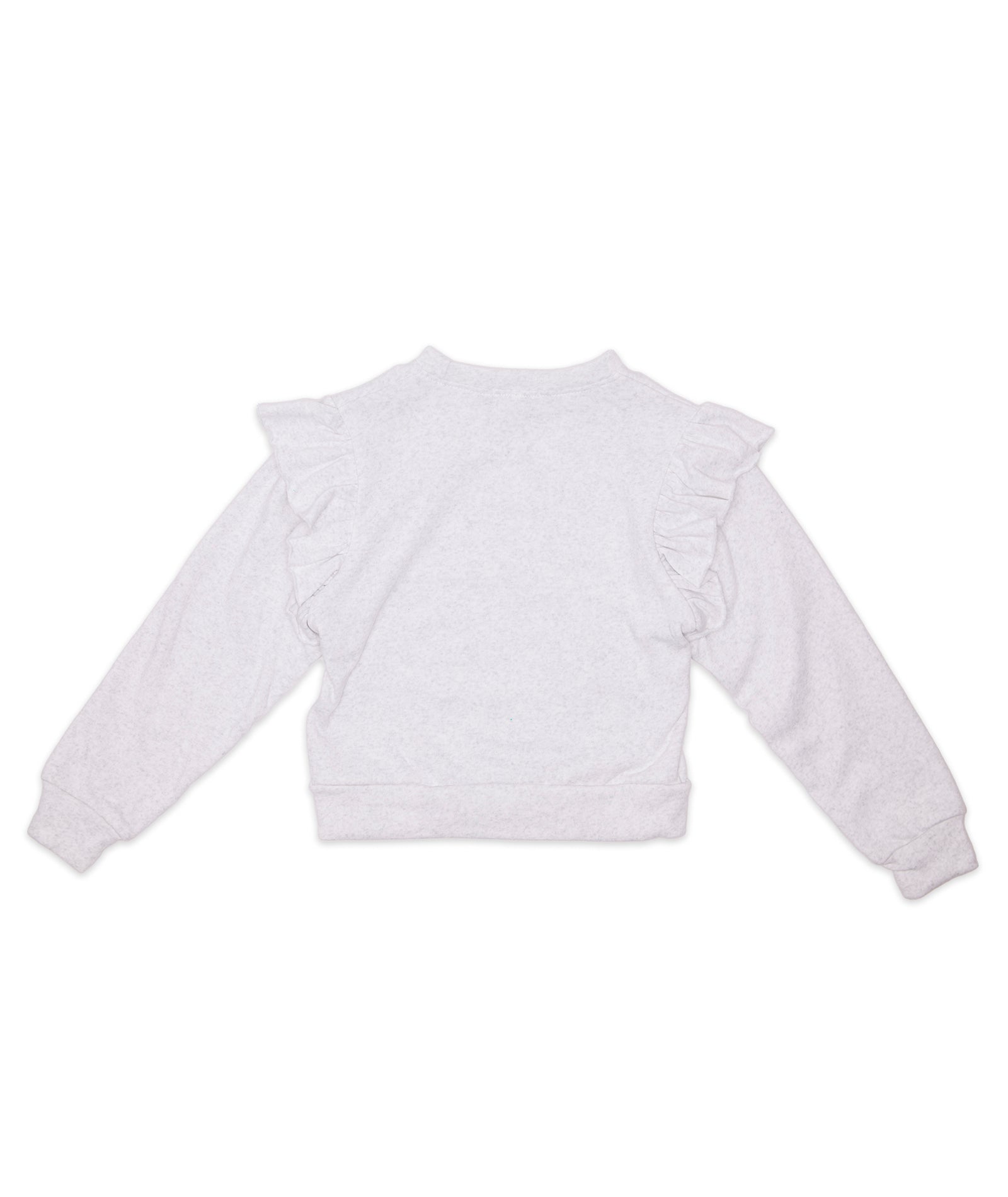 FBZ Girls Maple Ruffle Sweatshirt Distressed/seasonal girls FBZ Flowers By Zoe Grey Y/6