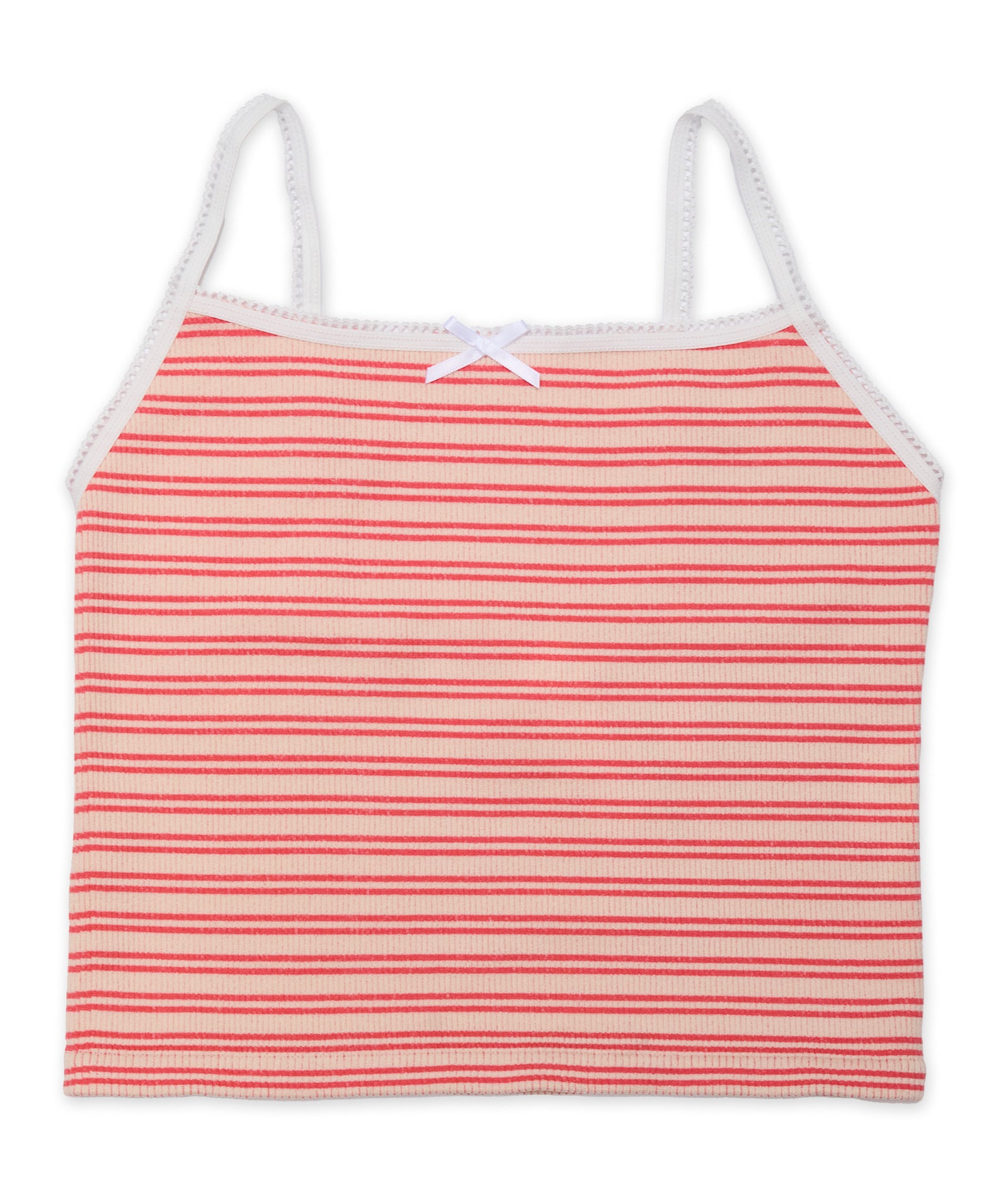 8apart Women Darby Bow Stripe Top Womens Casual Tops 8apart Orange Juniors/Women S/M