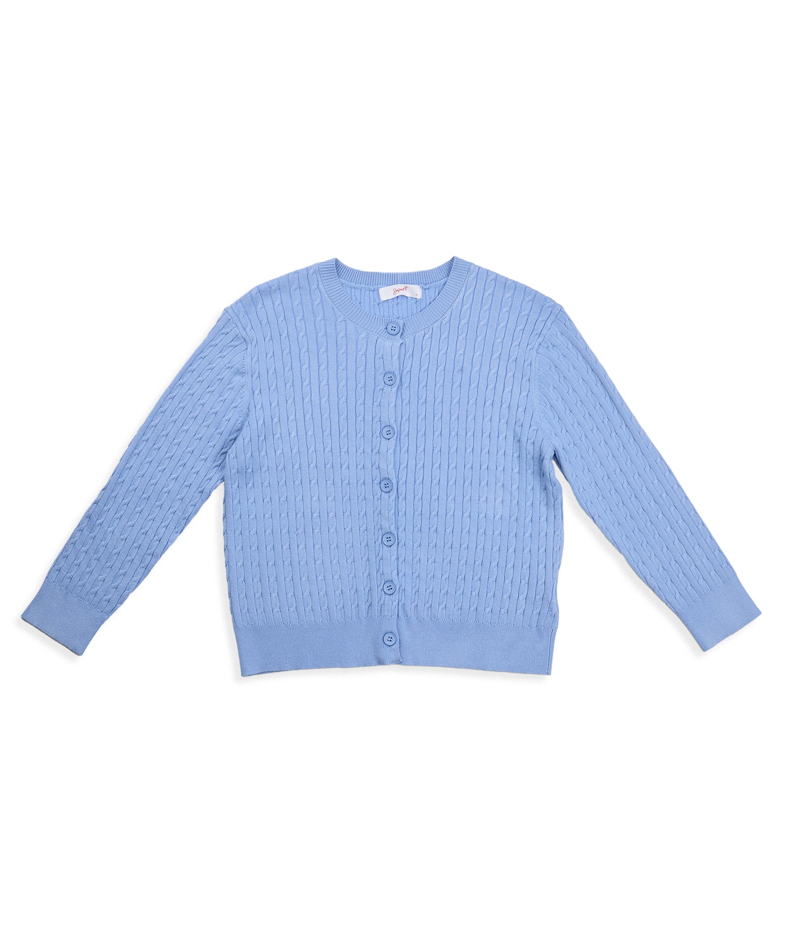8apart Women Arden Cable Knit Cardigan Womens Casual Tops 8apart Light Blue Juniors/Women S