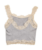 8apart Women Fitch Floral Lace Strap Crop Cami Womens Casual Tops 8apart