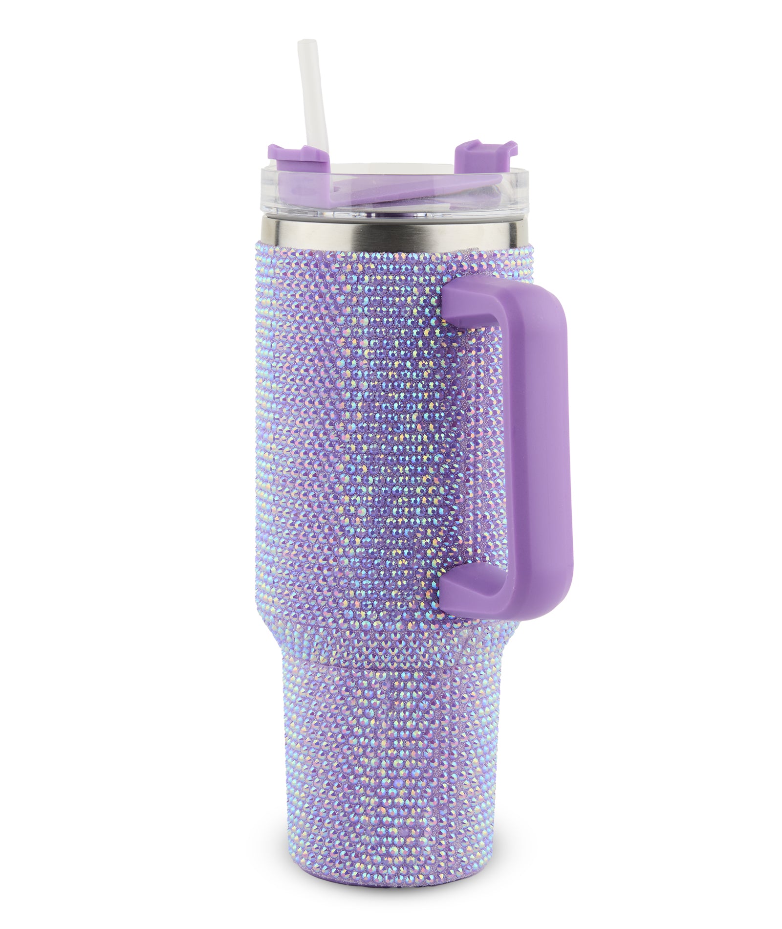 Large Bling Bling Tumbler Accessories Frankie's Exclusives Purple