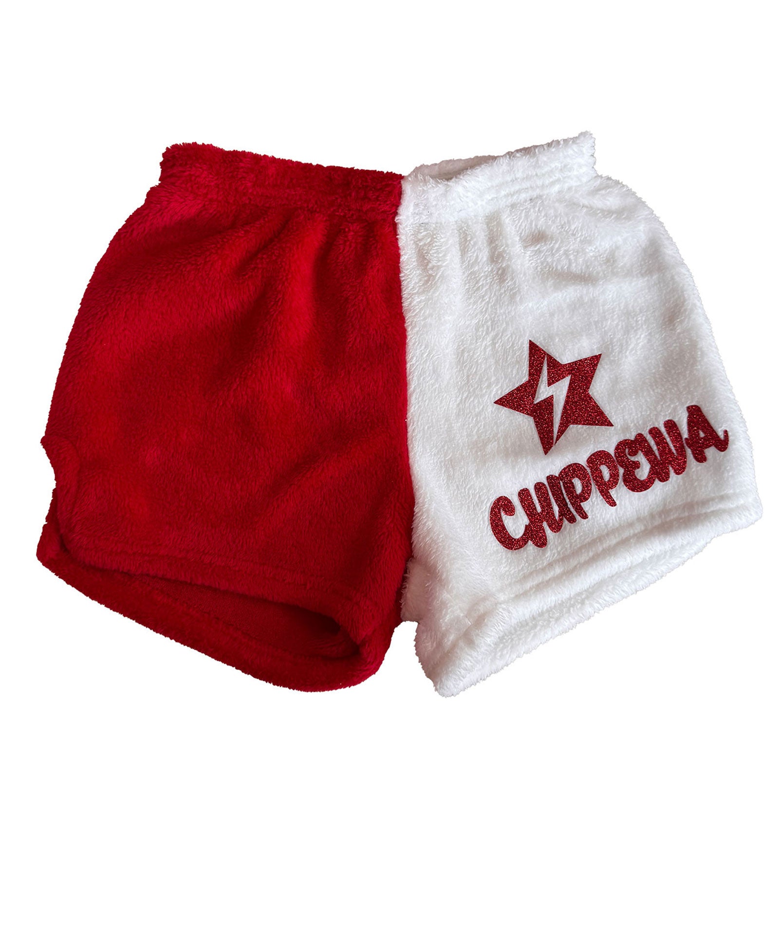 Girls Chippewa Bolt Star Shorts Distressed/seasonal girls Made with Love and Kisses Red Y/XS (6X)
