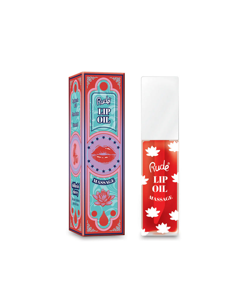 Lip Oil Massage Chillaxin Cherry Accessories Frankie's Exclusives   