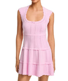Love Shack Fancy Women Laighton Dress Candy Floss Pink Girls Special Dresses Love Shack Fancy