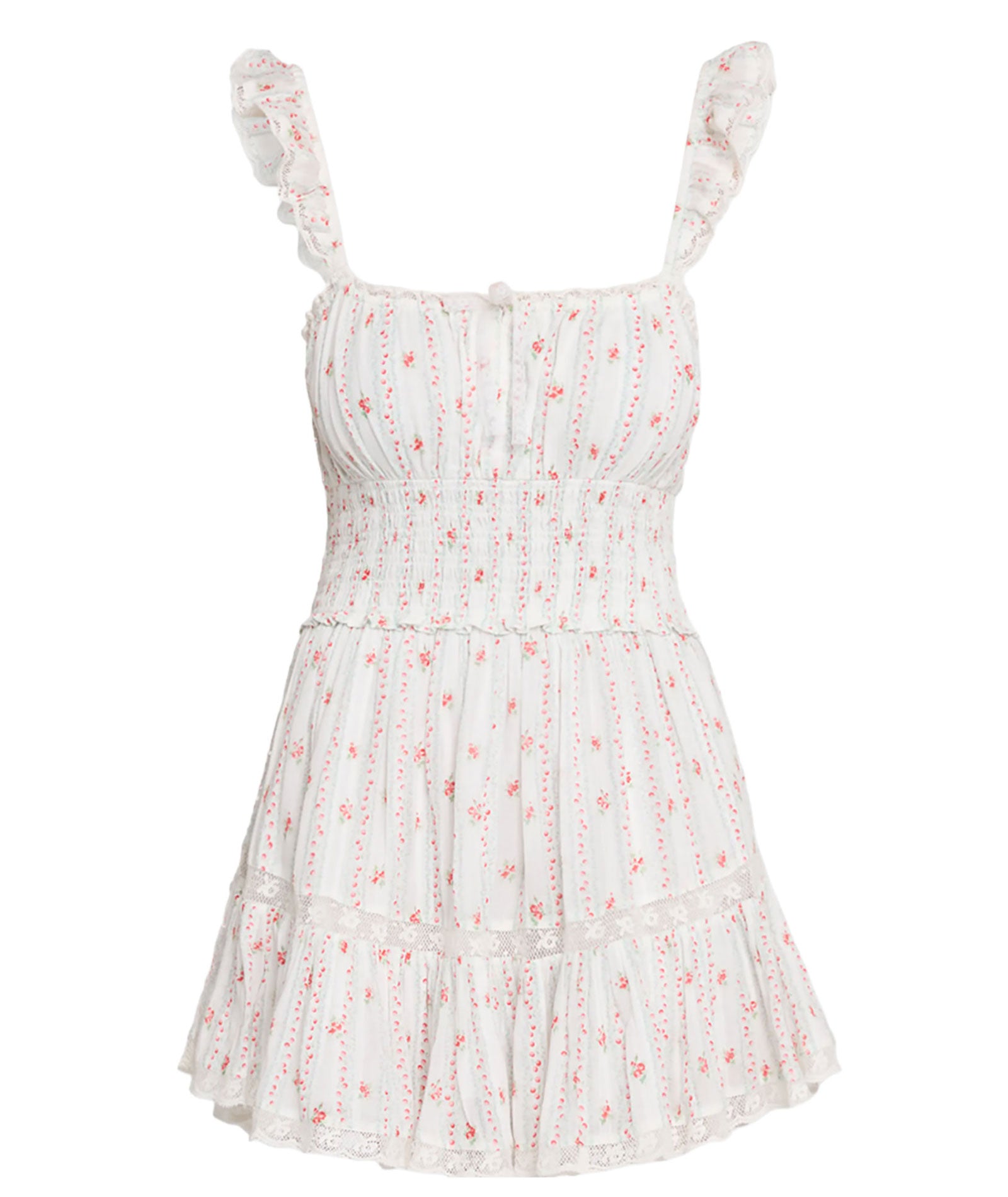 open lace back dress Loveshackfancy | Serita Slip Dress | S
