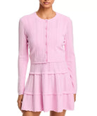 Love Shack Fancy Women Nadiya Cardigan Candy Floss Pink Girls Special Tops Love Shack Fancy