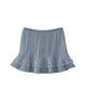 Katie J NYC Girls Monica Silky Georgette Skirt Girls Special Bottoms Katie J NYC Slate Y/S (7/8)