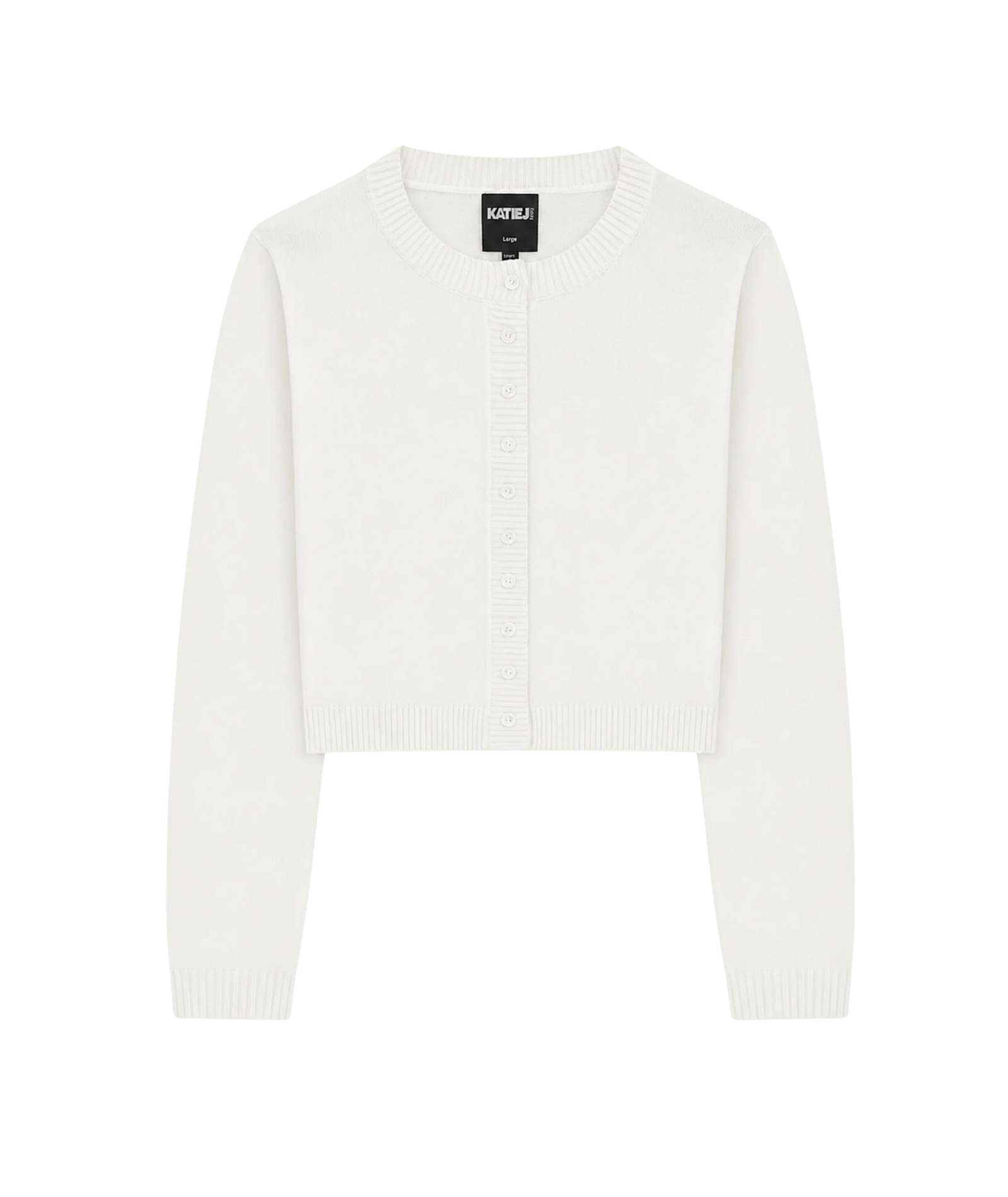 Katie J NYC Girls Nevada Cardigan Girls Casual Tops Katie J NYC White Y/S (7/8)