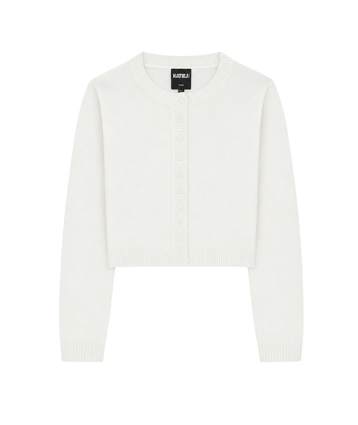 Katie J NYC Girls Nevada Cardigan Girls Casual Tops Katie J NYC White Y/S (7/8)