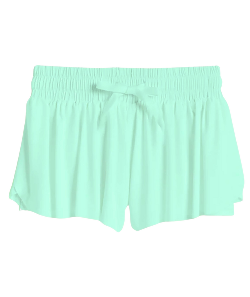 Jill Fly Away Shorts Girls Girls Casual Bottoms Suzette Aqua Y/4 