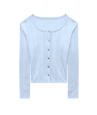 Katie J NYC Girls Marina Cardigan Girls Casual Tops Katie J NYC Baby Blue Y/S (7/8)