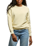 Perfect White Tee Women Ziggy Inside Out Fleece Sweatshirt Womens Casual Tops Perfect White Tee Custard Juniors/Women XS