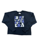 Laurel South Era Black Cropped Camp Sweatshirt Camp Frankie's Exclusives Black Y/S (6/8)