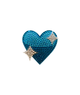 Sticker Beans Blue Sparkling Heart Sticker Accessories Sticker Beans Multi