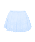 Love Shack Fancy Women Sani Skirt Blue Finch Womens Casual Bottoms Love Shack Fancy Blue Juniors/Women XXS