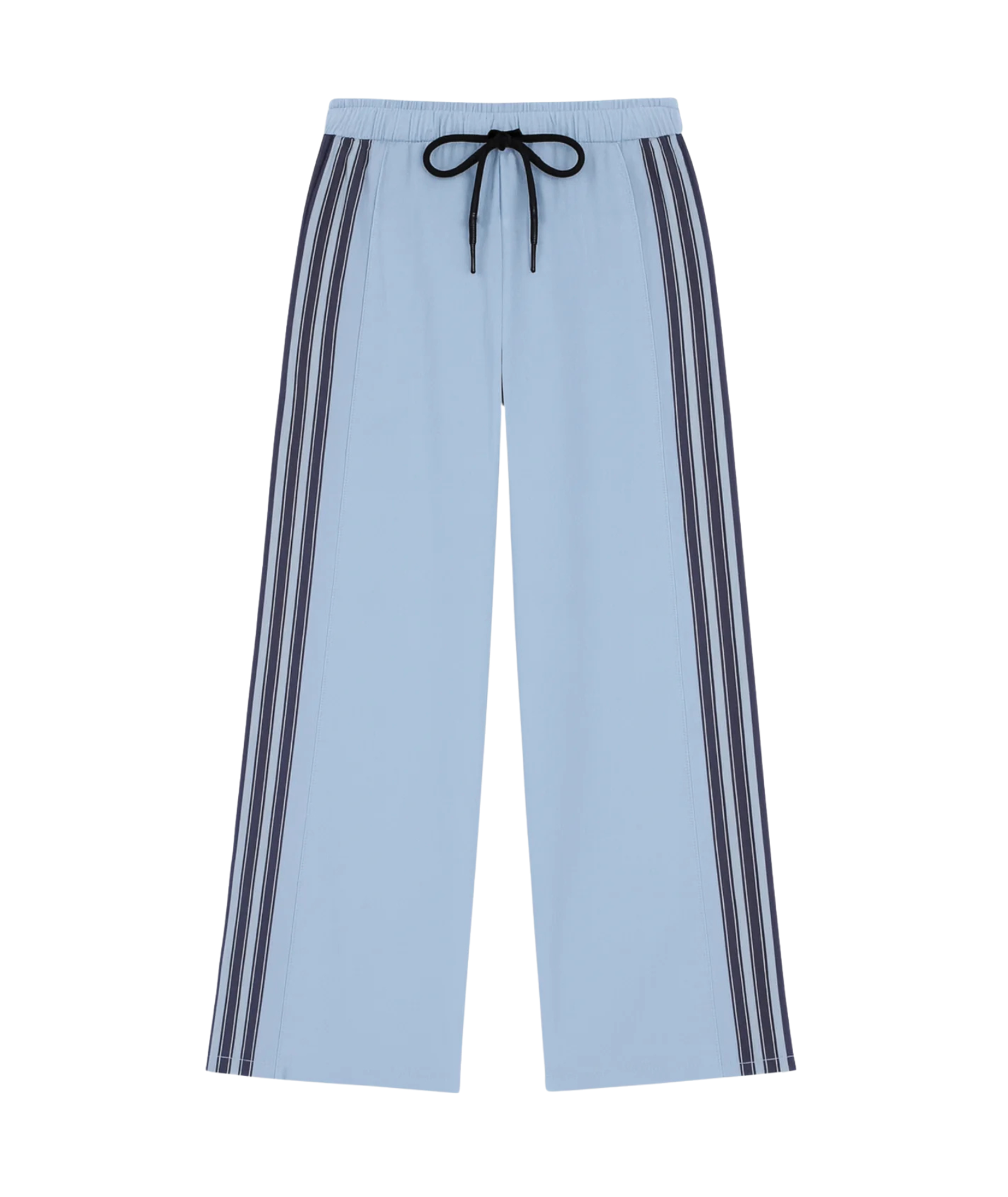 Katie J NYC Girls Becky Track Pants Baby Blue/Evening Blue Girls Casual Bottoms Katie J NYC Baby Blue Y/S (7/8)