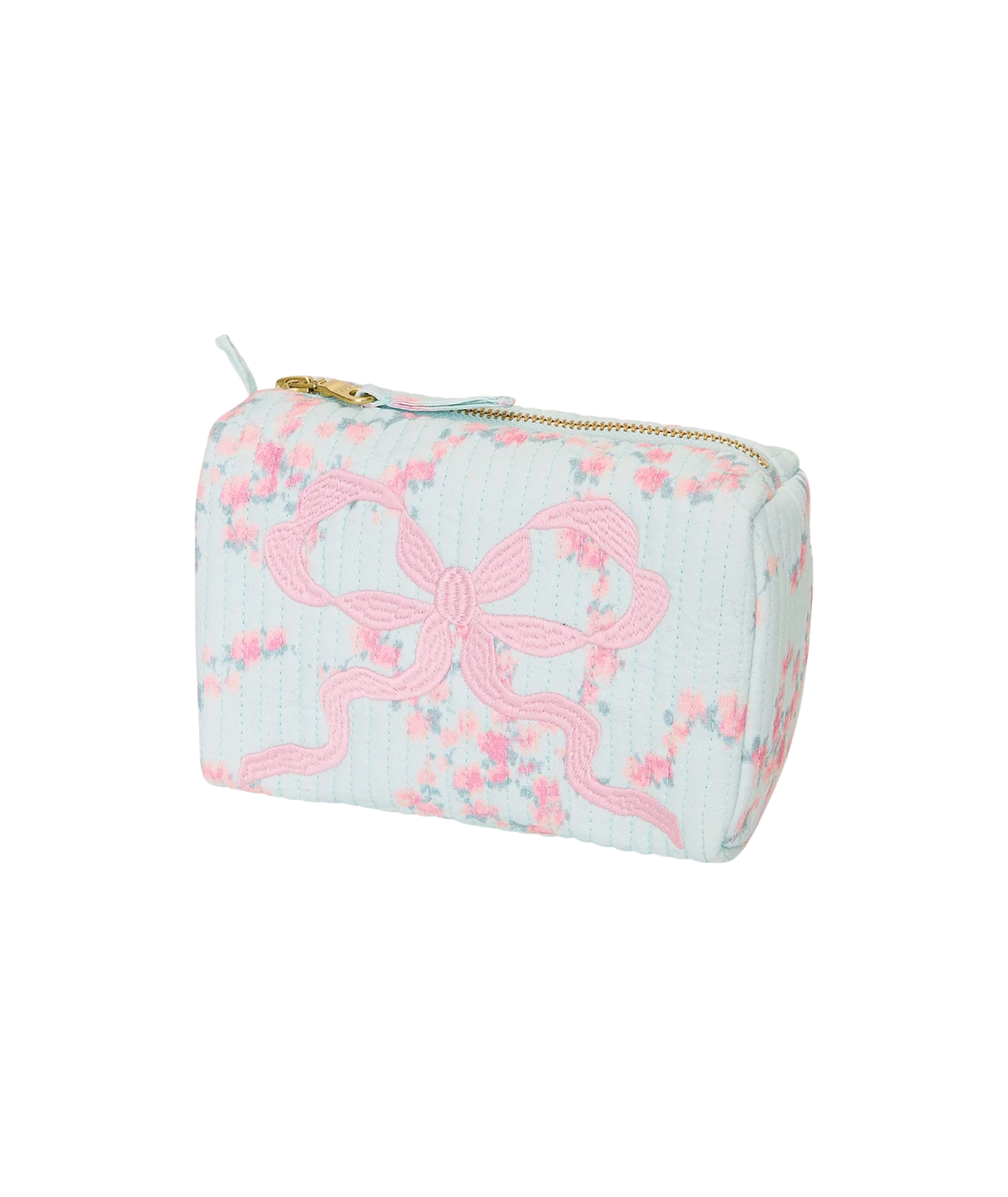 Love Shack Fancy Women Mini Octavia Pouch Spruce Mint Accessories Love Shack Fancy Green