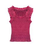 Katie J NYC Juniors Helena Tank Womens Casual Tops Katie J NYC Mulberry Juniors/Women XS