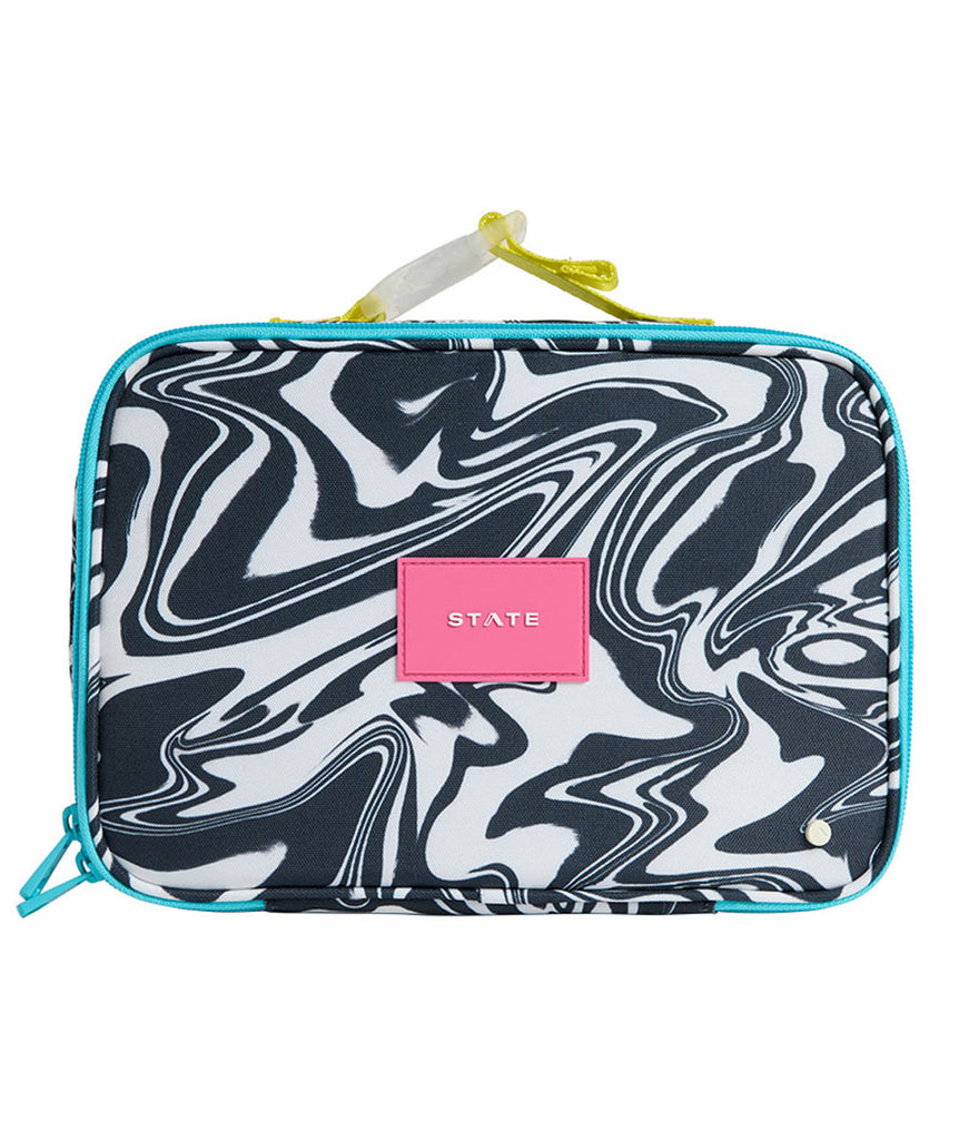 State Bags Rodgers Lunch Box Marbled Print Accessories State bags   
