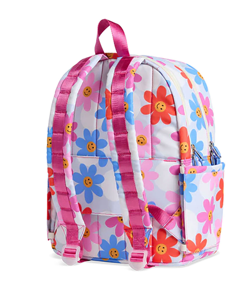 State Bags Kane Kids Double Pocket Backpack Daisies Accessories State bags   