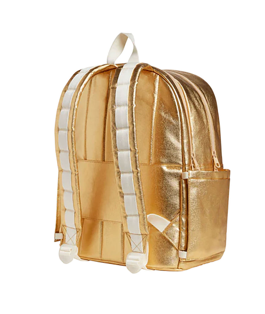 State Bags Kane Kids Double Pocket Backpack Gold Accessories State bags   