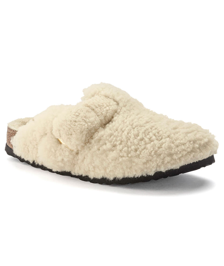 Birkenstock Boston Teddy Eggshell - Narrow Fit Accessories Birkenstock   