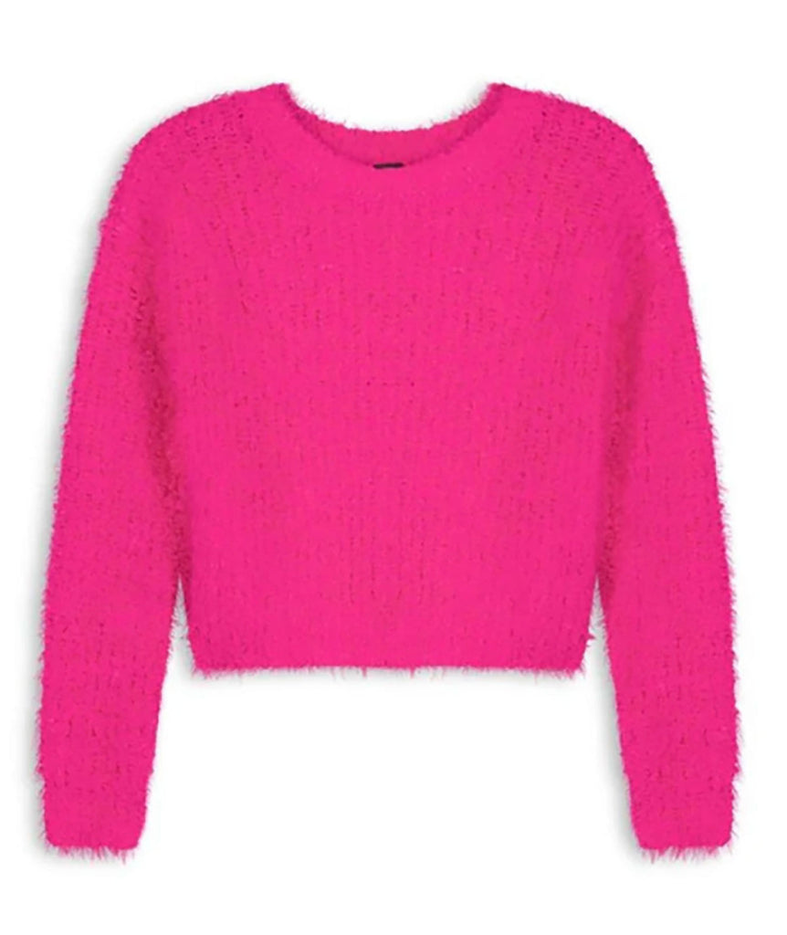 Katie J NYC Girls Pammy Sweater Sale 2023 Katie J NYC Shocking Pink Y/S (7/8) 