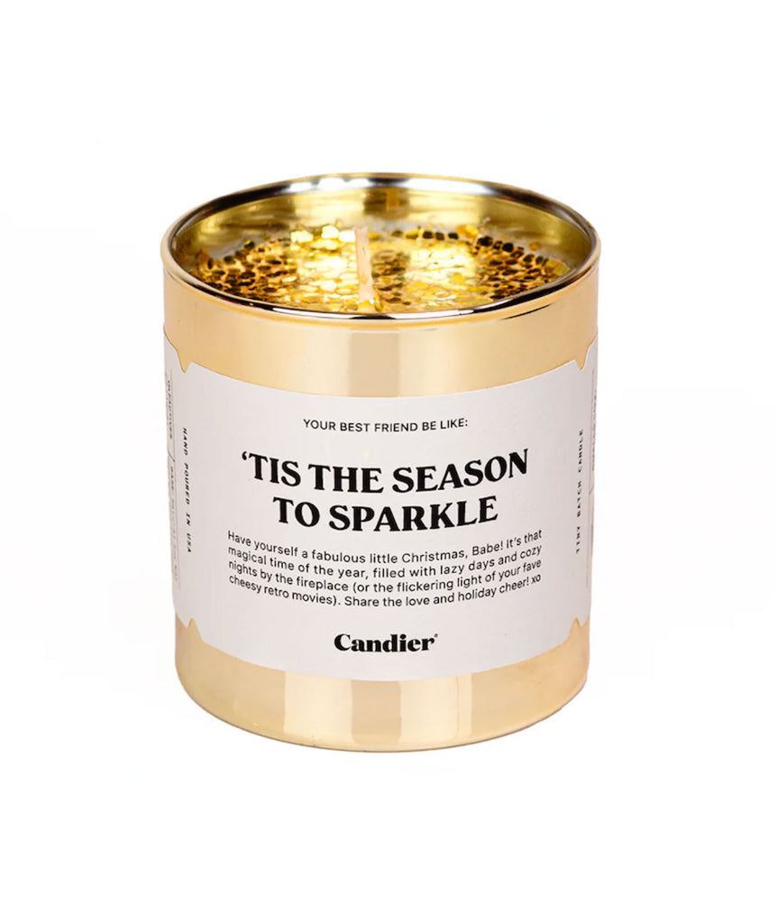 Ryan Porter 'Tis the Season to Sparkle Candle Distressed/seasonal accessories Ryan Porter   