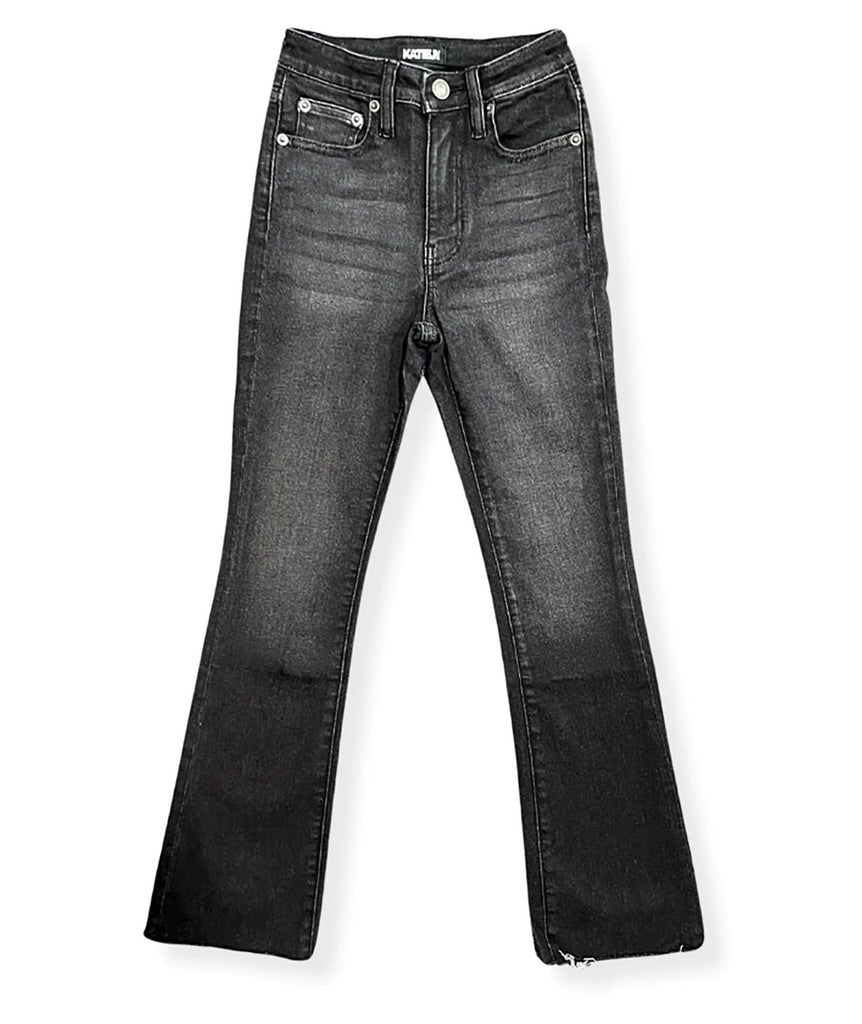 Katie J NYC Girls LA Stretch No Rips Black Jeans Distressed/seasonal girls Katie J NYC   