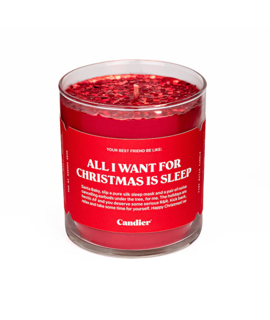 Ryan Porter All I Want For Christmas Is Sleep Candle Accessories Ryan Porter   