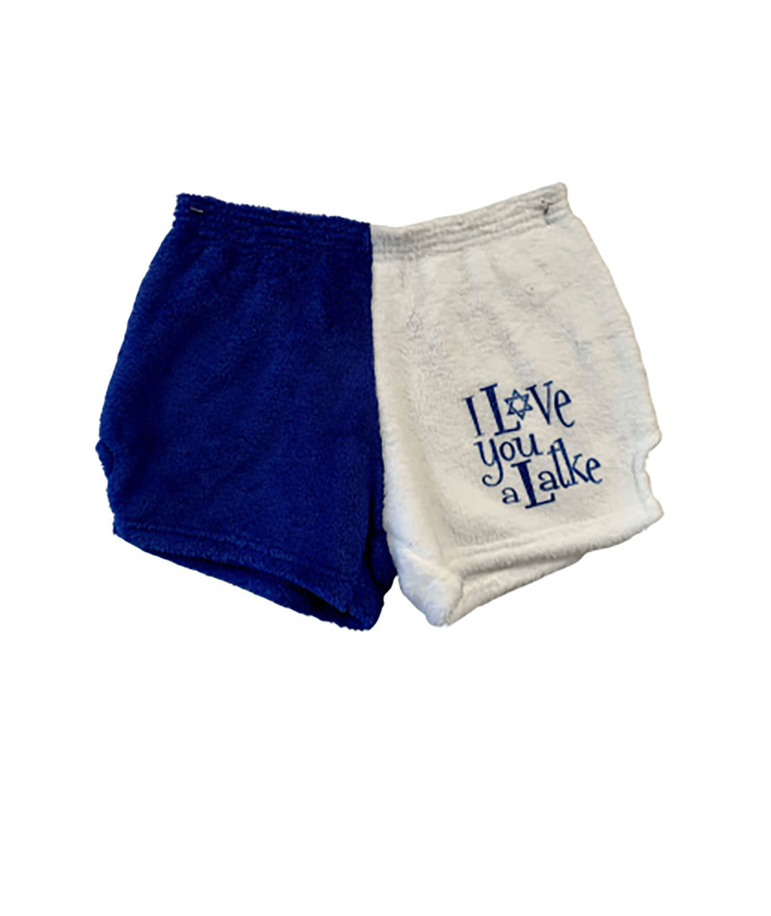 Made with Love and Kisses I Love You Latke Shorts Distressed/seasonal girls Made with Love and Kisses   