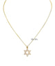 Star of David Open CZ Necklace Jewelry - Young Frankie's Exclusives Gold  