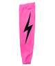 Aviator Nation Kids Bolt Sweatpants Girls Casual Bottoms Aviator Nation Neon Pink Y/2 