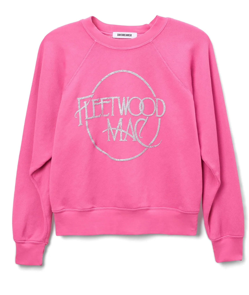 Daydreamer Women Fleetwood Mac Circle Logo Sweatshirt Womens Casual Tops Daydreamer   