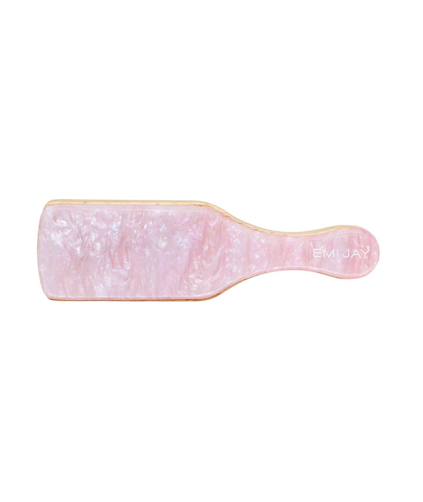 Emi Jay Mini Boar Bristle Brush in Pink Sugar Accessories Emi Jay   