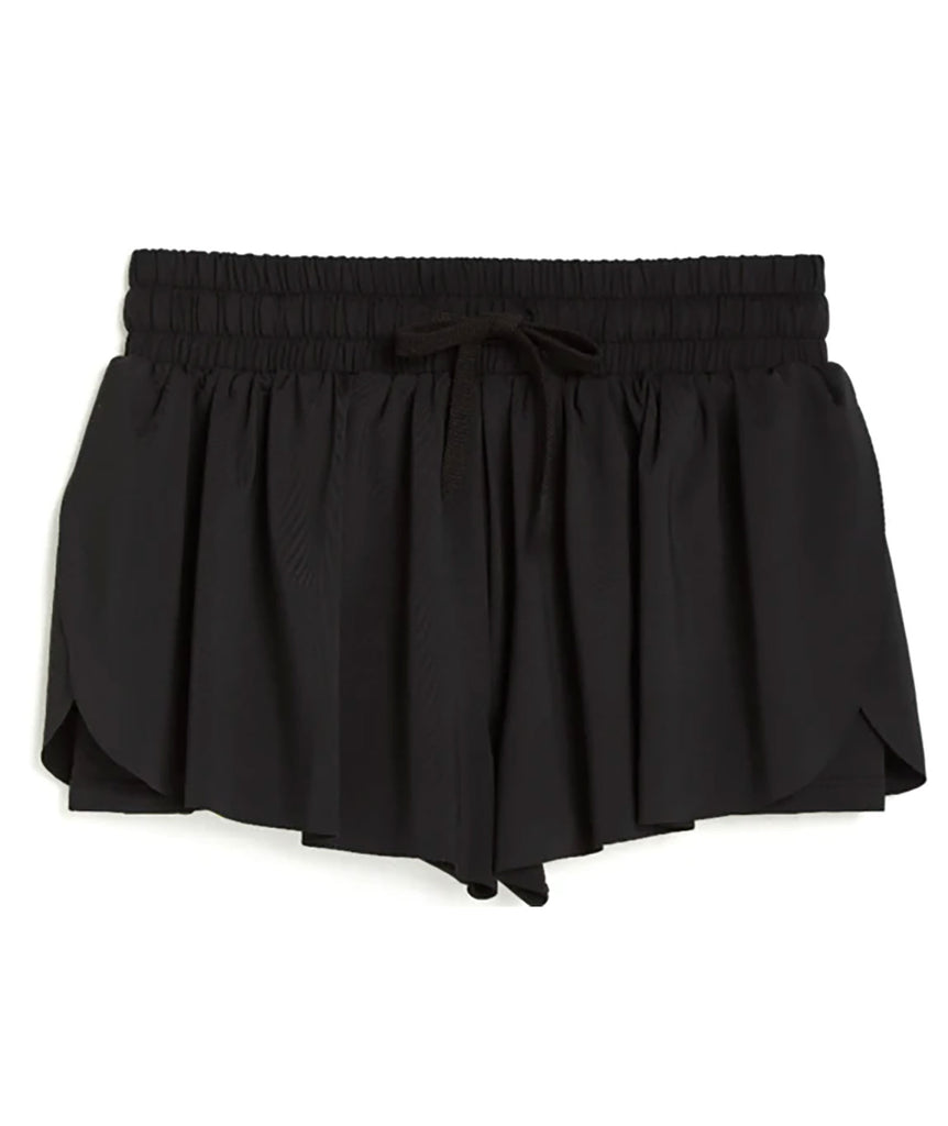 Jill Fly Away Shorts Girls Girls Casual Bottoms Suzette Black Y/4 