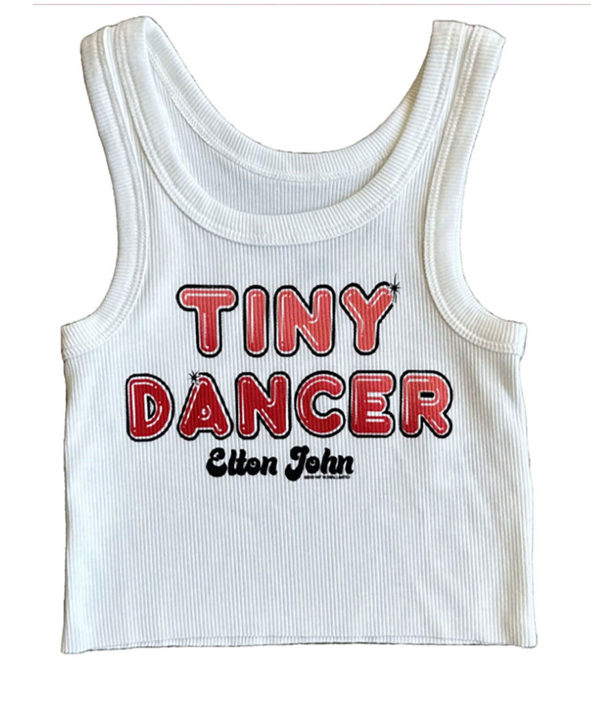 Rowdy Sprout Girls Elton John Tiny Dancer Tank Girls Casual Tops Rowdy Sprout   