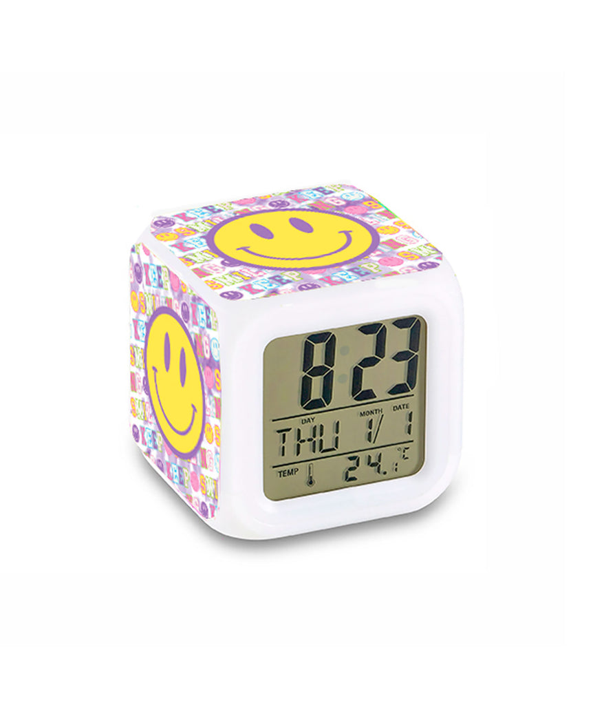 Varsity Letter Color Changing Alarm Clock Accessories Top Trenz   