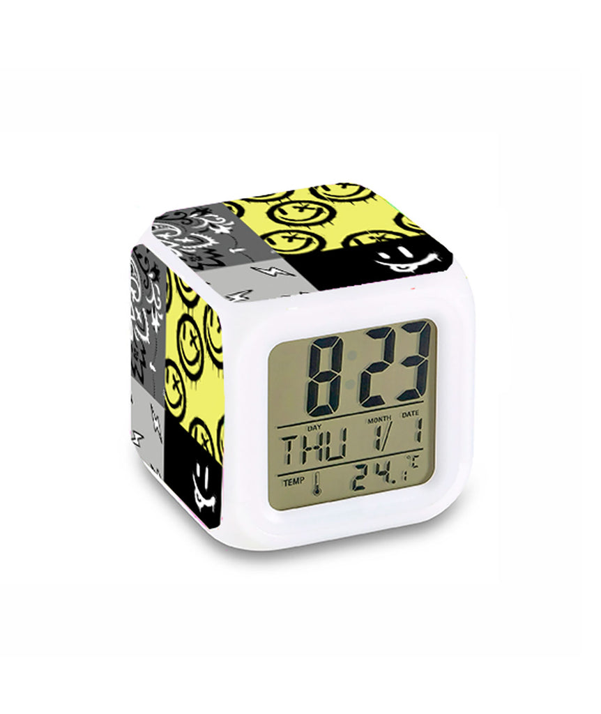 Hype Color Changing Alarm Clock Accessories Top Trenz   