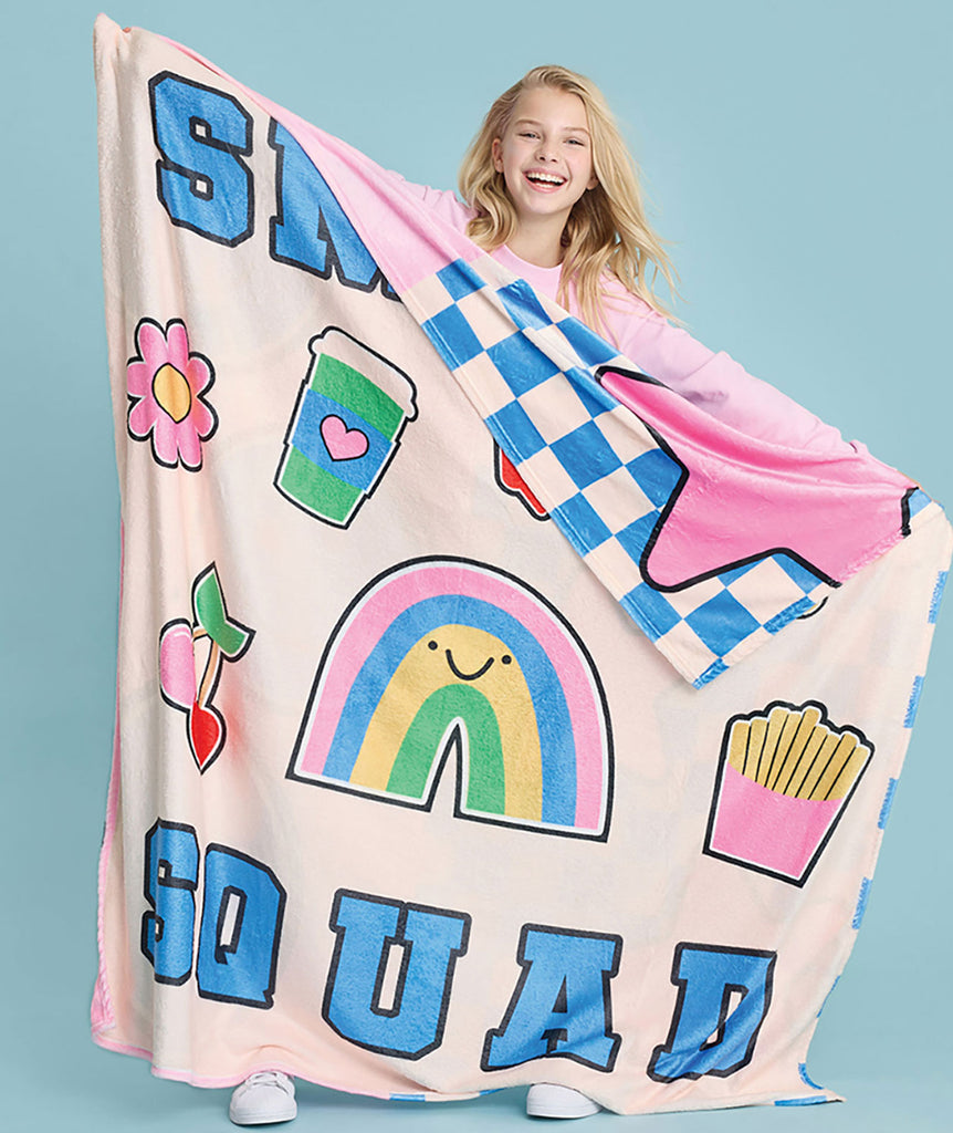 iScream Smile Squad Blanket Accessories iScream   