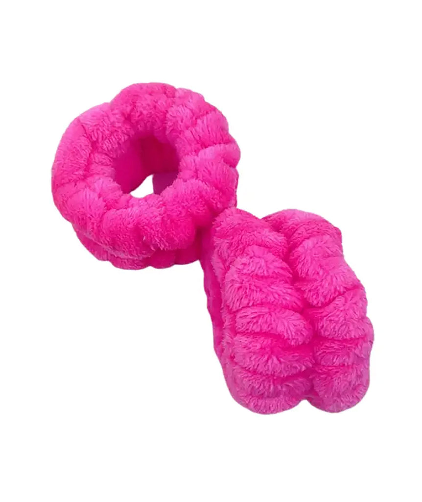 Cloud Spa Wristbands Accessories Frankie's Exclusives Hot Pink  